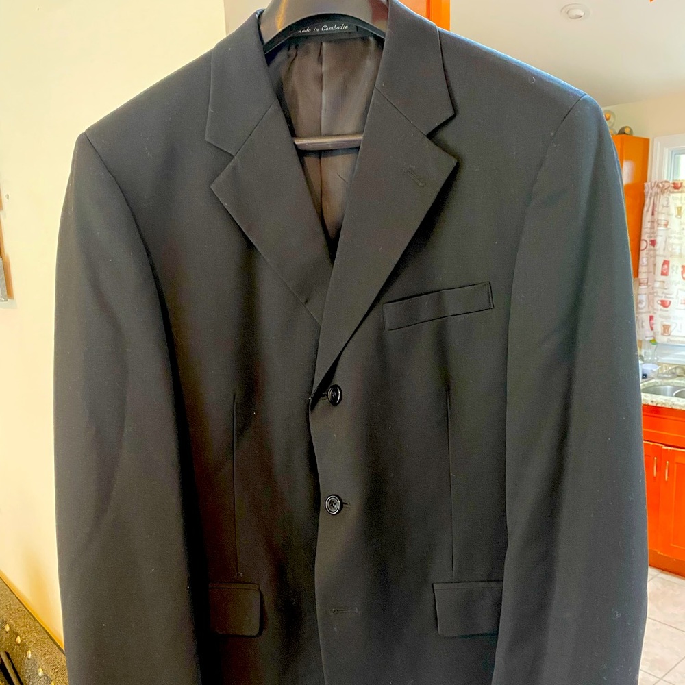 Men’s black suit Jacket / Blazer Giorgio Romazzini New York